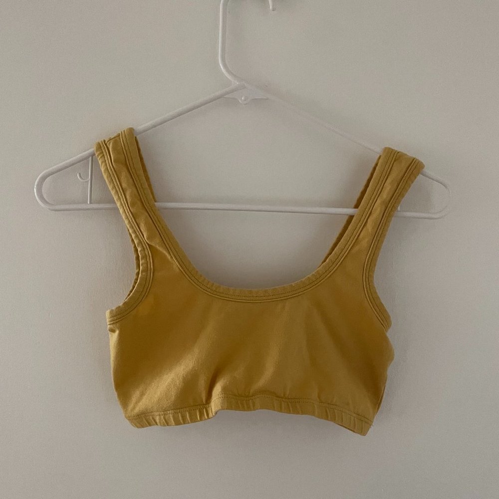 ARQ Full-Coverage Bra - Chartreuse (M)